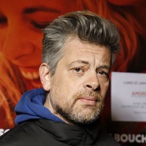 Exclusif - Benjamin Biolay lors de l'avant-première du film "Amore Mio" au Cinéma Saint-André des Arts à Paris le 23 janvier 2023. © Denis Guignebourg / Bestimage