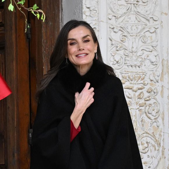 La reine Letizia d'Espagne représente un soutien de taille pour son époux. 

La reine Letizia d'Espagne lors de la cérémonie d'investiture du roi Felipe VI en tant que docteur honoris causa (diplôme honorifique) par l'Université d'Alcala à Alcala de Henares, Espagne. © José Oliva/Europa Press/Bestimage