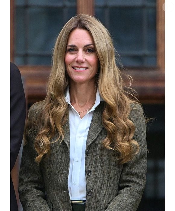 Kate Middleton, princesse de Galles, visite les jardins du Muséum d'histoire naturelle de Londres. Photo par ALPHA AGENCY / BESTIMAGE