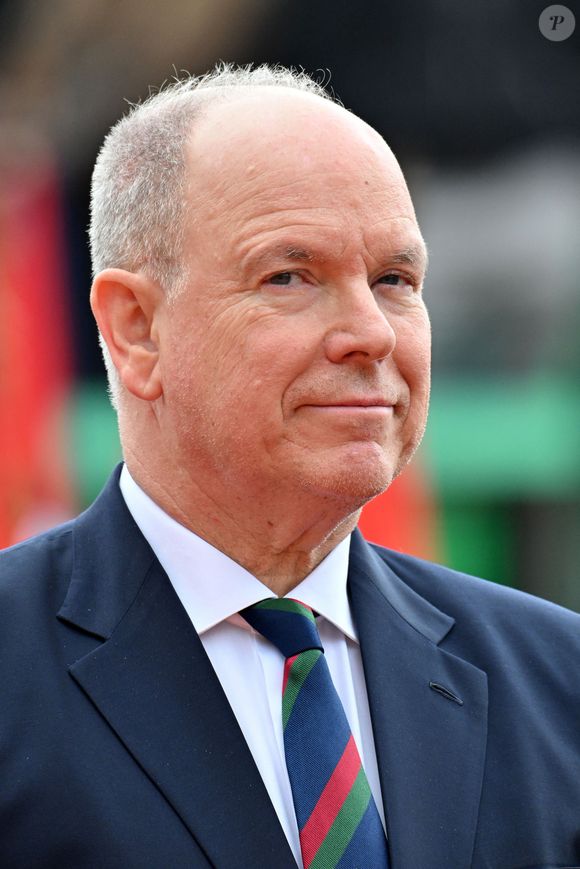 Le prince Albert II de Monaco durant la finale de la 118e édition du Rolex Monte-Carlo Masters, au Monte-Carlo Country Club à Roquebrune Cap Martin, le 13 avril 2025. © Bruno Bebert / Bestimage