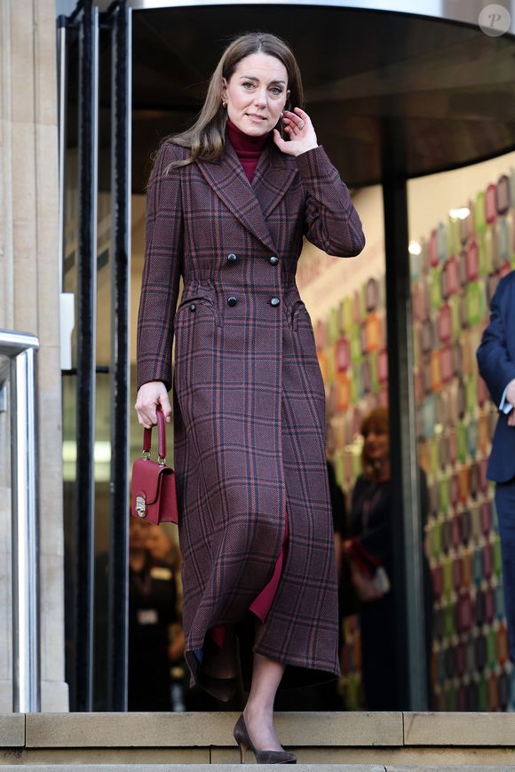 Info - Kate Middleton déclare être en rémission de son cancer - Catherine (Kate) Middleton, princesse de Galles à l'hôpital Royal Marsden, où elle a reçu son traitement contre le cancer, à Londres, Royaume-Uni, le 14 janvier 2025. © Chris Jackson/WPA-Pool/Bestimage