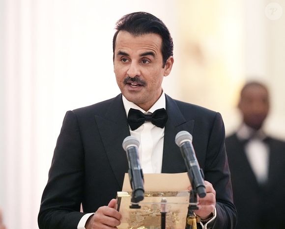 D'après le comptage de "L’Oeil du 20 Heures", l’émirat possède en tout 71 immeubles à Paris et 158 bâtiments dans tout l’Hexagone.

L'émir du Qatar, Cheikh Tamim bin Hamad Al Thani, s'exprimant lors d'un dîner à Mansion House, dans la City de Londres, au cours de sa visite d'État au Royaume-Uni. ©Alpha Press 04/12/2024