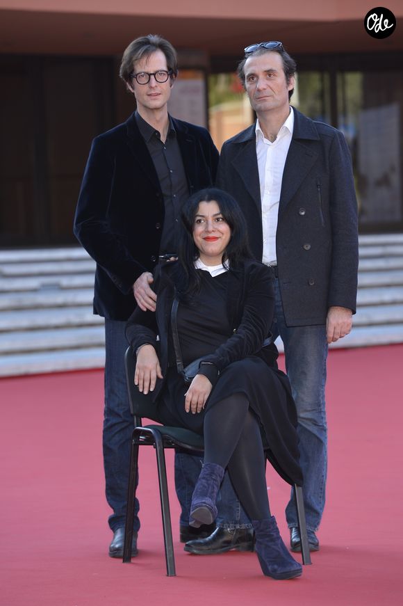 Sa mort survient un peu plus d'un an après celle de son mari Mattias Ripa

Mattias Ripa, Marjane Satrapi, Stephane Roche - Première du film "La bande des Jotas" lors du 7eme festival international du film de Rome. Le 16 novembre 2012 SGP / BESTIMAGE