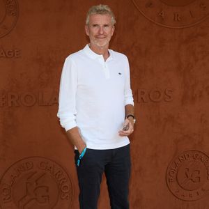Denis Brogniart au village lors des Internationaux de France de tennis de Roland Garros 2023, à Paris, France, le 6 juin 2023. © Jacovides-Moreau/Bestimage