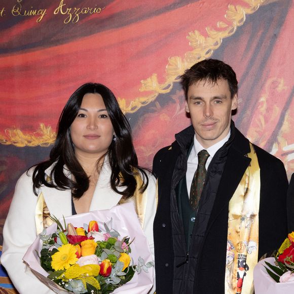 Louis et Marie Ducruet - Soirée de clôture du 47ème Festival International du Cirque de Monte-Carlo sous le chapiteau de Fontvieille à Monaco, le 21 janvier 2025. © Olivier Huitel / Pool Monaco / Bestimage