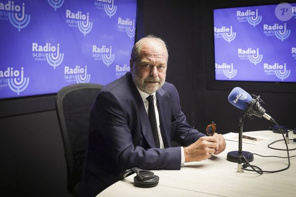 Exclusif - Eric Dupont-Moretti (Ministre de la Justice, Garde des Sceaux) - Enregistrement de l'émission de F.Haziza sur Radio J à Paris. Le 11 septembre 2022
© Jack tribeca / Bestimage