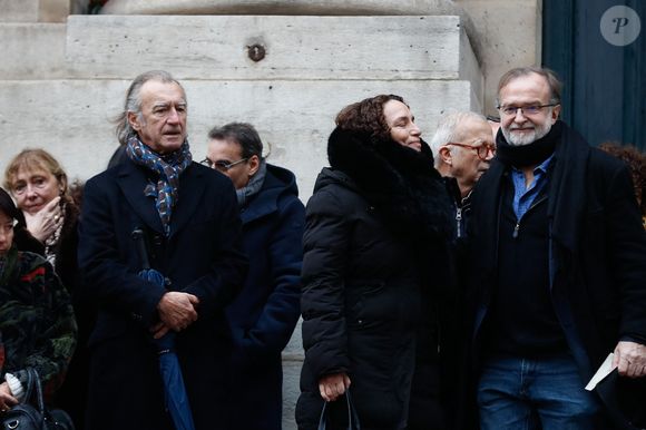 Christophe Malavoy - Sorties des obsèques de Niels Arestrup à l'Église Saint-Roch à Paris. Le 10 décembre 2024
© Christophe Clovis / Bestimage