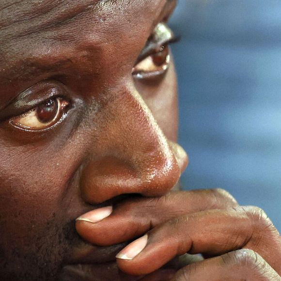 Omar Sy - Célébrités assistent à la victoire de Monaco qui a remporté le match 4 de la finale de Betclic Élite face à Paris (80-74), Monaco le 22 juin 2025. © Stephane Pillaud / PsnewZ / Bestimage