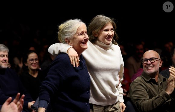 Hélène Vincent et Juliette Gasquet - Cérémonie de clôture de la 28ème édition du Festival international du film de comédie de l'Alpe d'Huez le 18 janvier 2025. © Dominique Jacovides / Bestimage