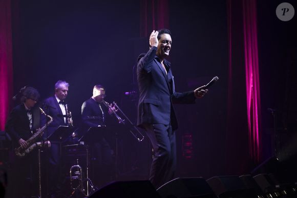 Exclusif - Dany Brillant - Célébrités au concert de Dany Brillant à l'Olympia à Paris le 15 février 2026. Après 3 ans d'absence en live Dany est à nouveau sur scène pour un show " BEST OF TOUR " de ses plus grands titres ! En passant du jazz de Saint-Germain, à la dolce vita de Rome sans oublier Cuba et sa salsa entêtante ! Un show explosif et unique a ne pas rater. Après son passage à la salle Pleyel à Paris (Complet), il était de nouveau en concert à Paris, le dimanche 15 février à l'Olympia (Complet). Actuellement en tournée en France. © Jack Tribeca/Bestimage