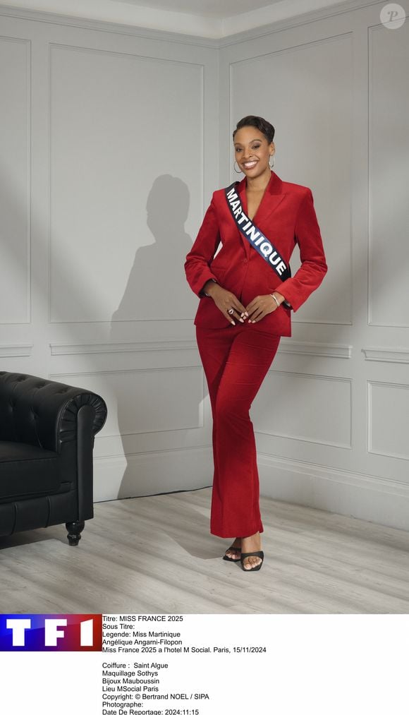 Angélique Angarni-Filopon, Miss Martinique 2024 en route pour Miss France 2025.