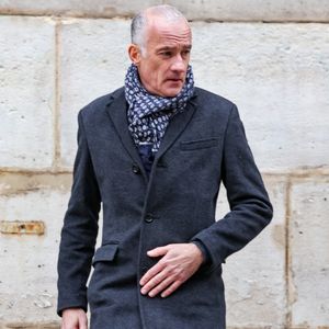 Gilles Bouleau - Sortie des obsèques de C.Laborde  en l’église Saint-Roch à Paris, le 6 février 2025. Décédée le 28 janvier 2025 à l'âge de 73 ans, l'ancienne présentatrice météo de TF1 (1988 - 2017) était atteinte de la maladie neurodégénérative à corps de Lewy. 
© Jacovides - Moreau / Bestimag