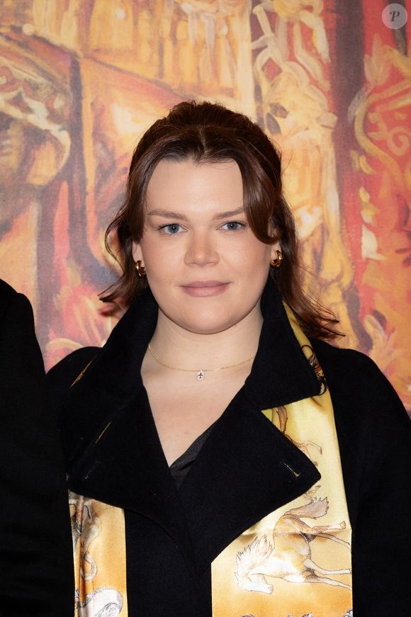 Camille Gottlieb assiste au deuxième spectacle du 47e Festival international du cirque de Monte-Carlo, à Monaco, le 18 janvier 2025. © Olivier Huitel/PoolMonaco/Bestimage