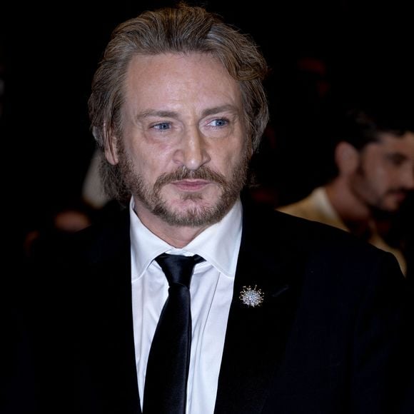 Benoit Magimel - Descente des marches du film " La bataille de Gaulle : L'âge de fer " lors du 79ème Festival International du Film de Cannes, le 20 mai 2026. © Olivier Borde / Bestimage