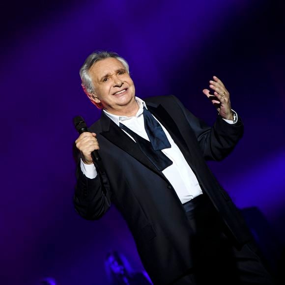 Exclusif - Michel Sardou en concert à la Seine Musicale, jusqu'au 7 janvier 2018 et les 14 et 15 mars, pour sa dernière tournée "La dernière danse" à Boulogne-Billancourt. Le 26 décembre 2017.
© Pierre Perusseau / Bestimage