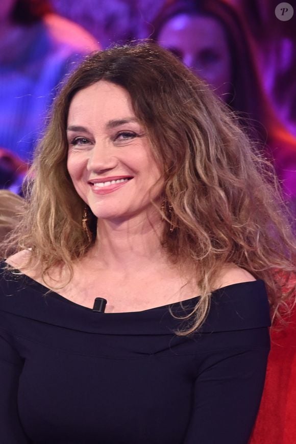 Exclusif - Marine Delterme lors de l'enregistrement de l'émission "Vivement dimanche" au studio Rive Gauche, présentée par M.Drucker avec une diffusion sur France 3 le 15 mars 2026, à Paris, France, le 4 mars 2026. © Guillaume Gaffiot/Bestimage