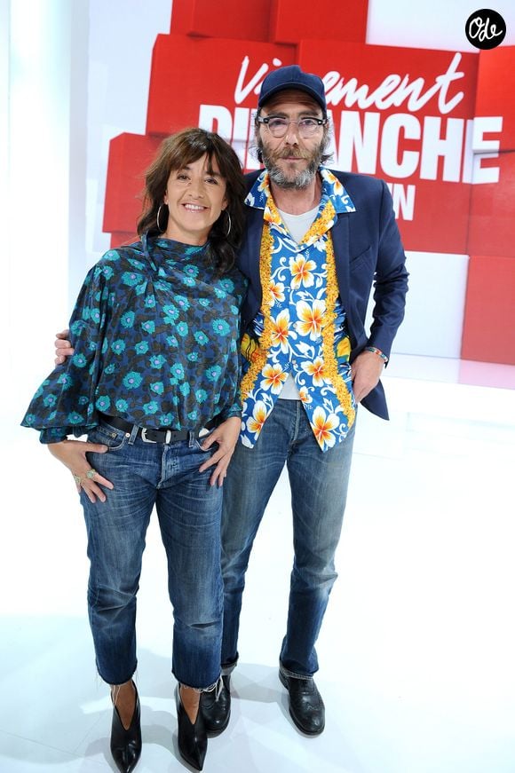 Les deux anciens compagnons vivent désormais à 600 mètres l'un de l'autre à Montreuil.

Exclusif - Romane Bohringer et Philippe Rebbot - Enregistrement de l'émission "Vivement Dimanche" au Studio Gabriel à Paris, qui sera diffusée le 23 septembre sur France 2. Le 17 septembre 2018
© Guillaume Gaffiot / Bestimage