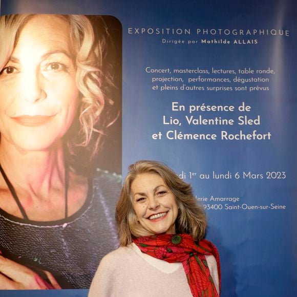 Exclusif - Lio lors de l'exposition "Ode à l'art féminin" à la galerie Amarrage à Saint-Ouen. Le 2 mars 2023
© Cédric Perrin / Bestimage