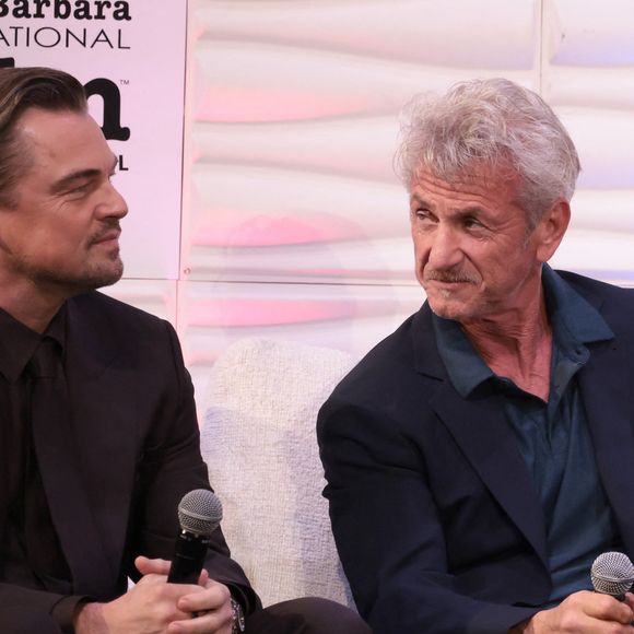Le 9 février 2026, Santa Barbara, Californie, USA : Leonardo DiCaprio et Sean Penn au 41ème Festival International du Film de Santa Barbara, Hammond Cinema Vanguard Award au Arlington Theatre le 09 février 2026 à Santa Barbara, Californie. Crédit image : © Crash/imageSPACE via ZUMA Press Wire
