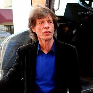 Mick Jagger et sa fille Georgia May passent l'après-midi à Los Angeles. Photo par FAME PICTURES / BESTIMAGE