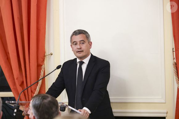 Gérald Darmanin, ministre d’État, garde des Sceaux, ministre de la Justice, y a prononcé un discours 

Exclusif - Gérald Darmanin - Les salons de la Maison de l’Amérique latine ont fait salle comble ce mardi 8 avril, réunissant de nombreuses personnalités du monde des affaires, de la culture ou encore de la diplomatie, venues écouter G.Darmanin, ministre d’État, garde des Sceaux, ministre de la Justice, lors d’un dîner du Cercle de la Revue des Deux Mondes. Une soirée exceptionnelle riche en débat ! © Jack Tribeca / Bestimage