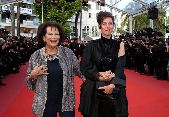 Claudia Cardinale et sa fille Claudia Squitieri - Montée des marches du film « Le Grand Bain » lors du 71ème Festival International du Film de Cannes. Le 13 mai 2018 
© Borde-Jacovides-Moreau/Bestimage