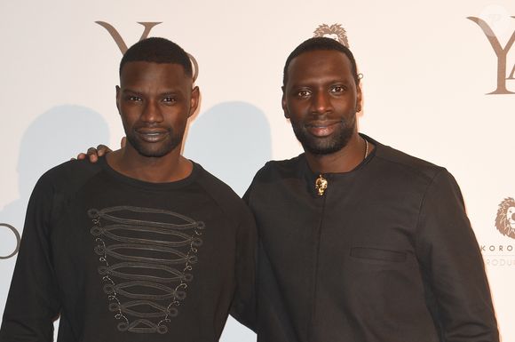 Djiby Sy et son frère Omar Sy à l'avant-première du film "Yao" au cinéma Le Grand Rex à Paris le 15 janvier 2019. © Coadic Guirec/Bestimage