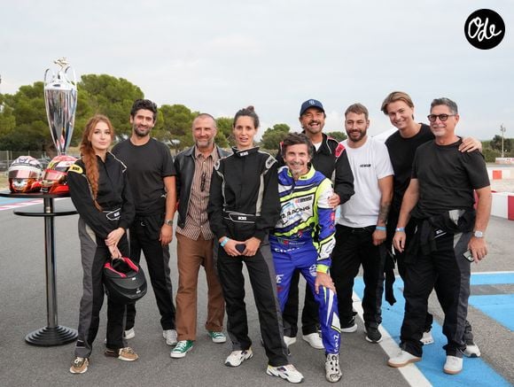 Alexandre Brasseur, Mayel Elhajaoui, Arnaud Tsamère, Doriane Pin et Henri Leconte figuraient aussi parmi les participants.

Mayel Elhajaoui, Alexandre Brasseur, Catherine Davydzenka, Arnaud Tsamere, Manon Allender, Henri et Ulysse Leconte, Christophe Josse lors de la 11ème édition du Marathon Jules Bianchi sur le Circuit Paul Ricard au Castellet, France, le 2 octobre 2026. © Anne-Sophie Guebey/Bestimage