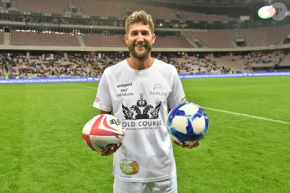 Paga - Le match des Légendes, la rencontre qui mêle le football et le rugby au profit de l'association de P. Olmeta "Un sourire, un espoir pour la vie", s'est déroulé à Nice à l'Allianz Riviera, le 26 septembre 2022. © Bruno Bebert/Bestimage