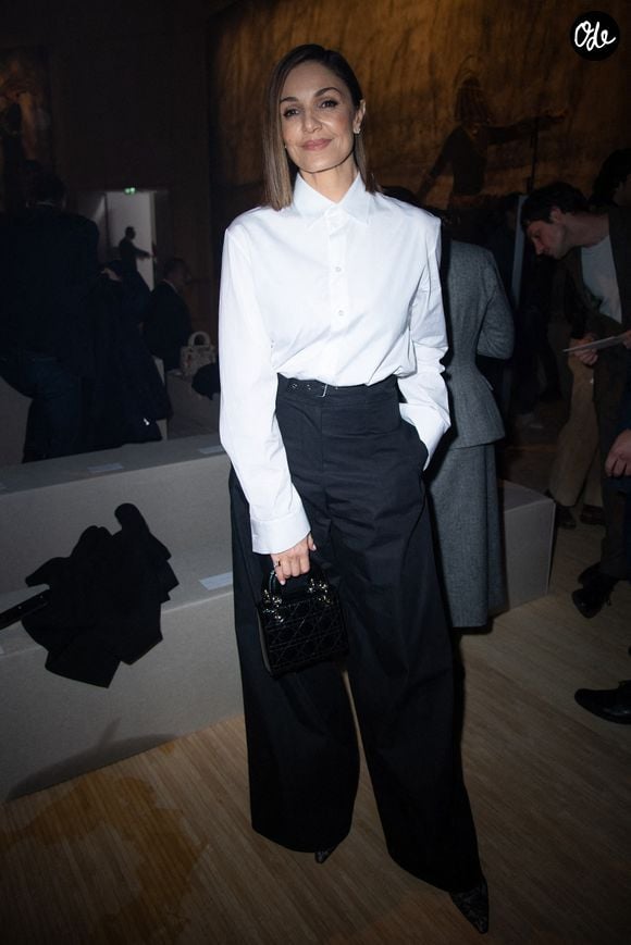 Nadia Fares assiste au défilé Christian Dior Femme Automne-Hiver 2024-2025 dans le cadre de la Fashion Week de Paris, à Paris, en France, le 27 février 2024. Photo : Aurore Marechal/ABACAPRESS.COM