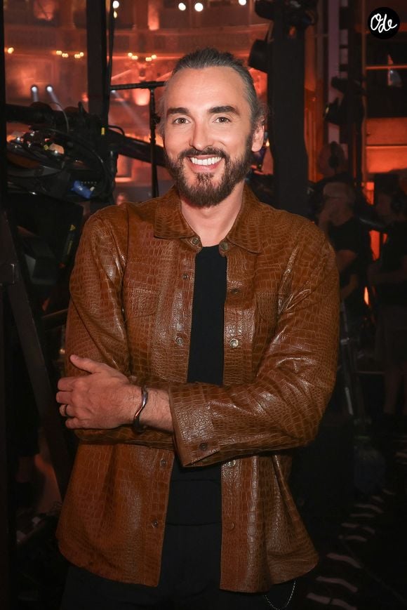 Exclusif - Christophe Willem lors de l’enregistrement de l’émission "Le Grand Echiquier - Spéciale Céline Dion" présentée par C.Chazal et A.Manoukian et diffusée le 20 octobre sur France 2, à Paris, France, le 3 juillet 2026. © Jack Tribeca/Bestimage