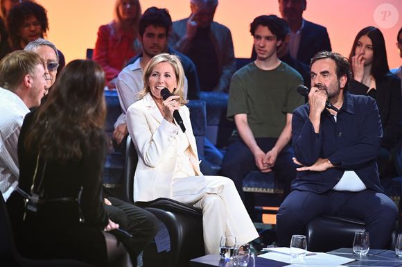 Exclusif - No Web - Luz Casal, Eddy de Pretto, Alain Chamfort, Claire Chazal, André Manoukian - Enregistrement de l'émission "Le Grand Echiquier : Spéciale Dalida" à l'Opéra royal de Versailles, présentée par C.Chazal et A.Manoukian, et diffusée sur France 2, le 18 mars 2025. © Guillaume Gaffiot/Bestimage