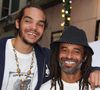Après les terrains de basket, place aux découvertes culinaires. 

Yannick Noah et son fils Joakim Noah inaugurent une boutique du 'Coq Sportif' à Paris. Agence / Bestimage