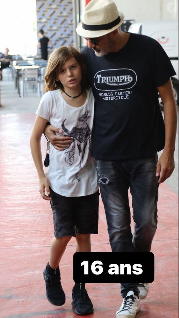 Véronika Loubry et son fils sur Instagram.