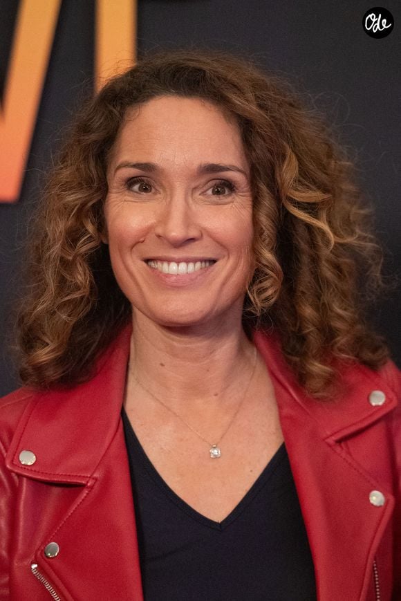 Marie-Sophie Lacarrau lors de la première du film « Bob Marley One Love » au cinéma Grand Rex à Paris, en France, le 1er février 2024. Photo : Aurore Marechal/ABACAPRESS.COM