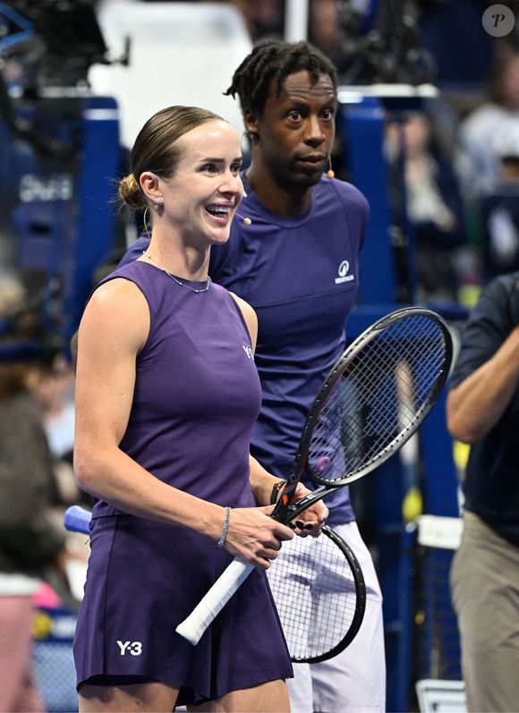 Le Français est marié à l'Ukrainienne Elina Svitolina

Gael Monfils et Elina Svitolina sont vus pendant le match d'exhibition The Stars Of The Open sur le Arthur Ashe Stadium au USTA Billie Jean King National Tennis Center à Flushing Meadows, New York, USA, le 21 août 2025. Photo by Robert Bell/INSTARimages/ABACAPRESS.COM