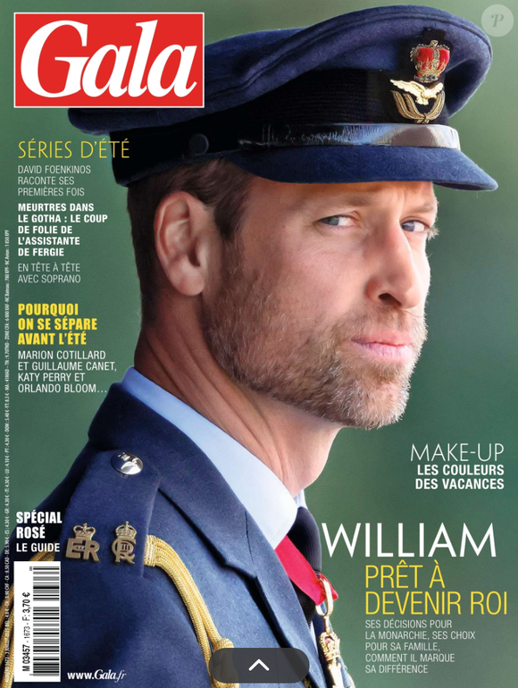 Couverture du magazine Gala publié le jeudi 3 juillet 2025.
Crédit : Gala