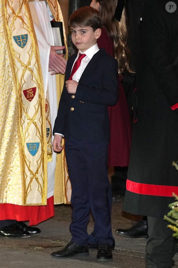 La famille royale d'Angleterre assiste à la messe "Together At Christmas Carol" à l'abbaye de Westminster à Londres, Royaume-Uni le 6 Décembre, 2024