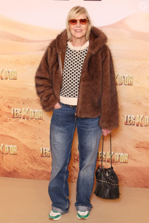 Chantal Ladesou assiste à la première de Les K d'Or au Grand Rex à Paris, France, le 02 mars 2026. Photo Jerome Domine/Abaca
