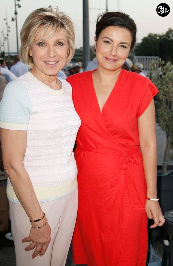 Evelyne Dhéliat , Anaïs Baydemir - 7ème édition du Trophée de la Pétanque Gastronomique au Paris Yacht Marina à Paris le 27 juin 2019. © Christophe Aubert via Bestimage