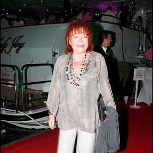 Régine - Soirée sur le Yacht "Lady Joy" de Denise Rich à Saint-Tropez le 28 juillet 2010 ©DOMINIQUE JACOVIDES / BESTIMAGE