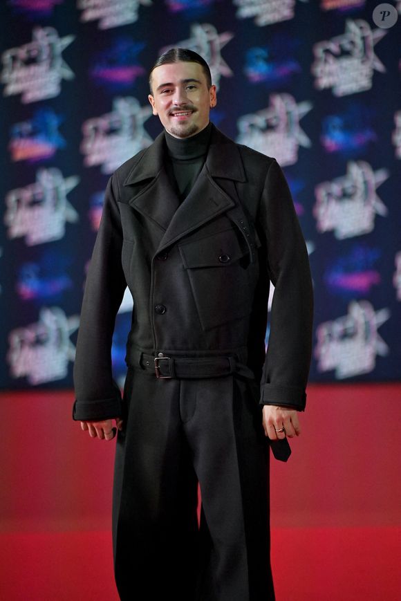 Le lauréat de la Star Academy 2023, Pierre Garnier, assiste au photocall de la 27e édition des NRJ Music Awards, le 31 octobre 2025 à Cannes, France.  Photo by Franck Castel/ABACAPRESS.COM