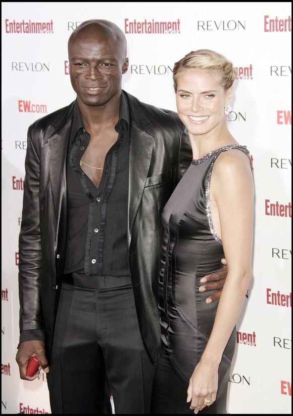Heidi Klum et Seal à la 5e édition de la soirée Entertainment Weekly le 15 septembre 2007. JUAN RICO / FAME PICTURES / BESTIMAGE