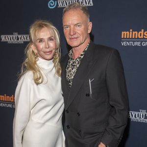 Le 11 mars 2025, New York, États-Unis : Sting (R) et Trudie Styler assistent au gala de printemps 2025 de la Fondation Wayuu Taya au Chelsea Industrial à New York. (Crédit image : © Ron Adar/SOPA Images via ZUMA Press Wire)