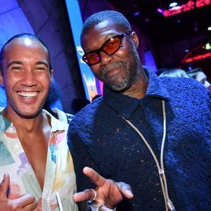 Laurent Maistret, Djibril Cissé - Prime d'Amazon fait sa fête foraine au Bridge Club à Paris le 25 juin 2025.  Hier soir, le Bridge Club s’est métamorphosé en fête foraine où de nombreuses personnalités se sont réunies pour célébrer Prime Day, l’événement shopping estival qui animera l’été du 8 au 11 juillet.
 © Veeren/Bestimage