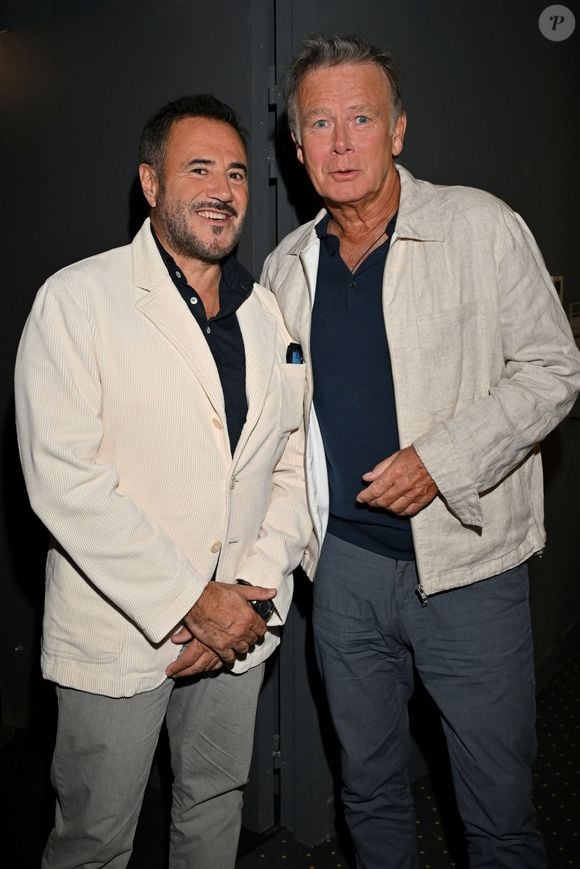 José Garcia pour le film "Le Panache" et Franck Dubosc pour le film "Prodigieuses" durant la 6ème édition du festival Cinéroman dédié aux adaptations cinématographiques de roman à Nice le 2 octobre 2024 au cinéma Pathé Gare du Sud. © Bebert / Jacovides / Bestimage