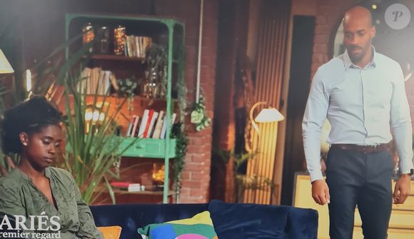 Keyn et Jennifer lors du bilan de "Mariés au premier regard 2025", épisode du 12 mai, sur M6