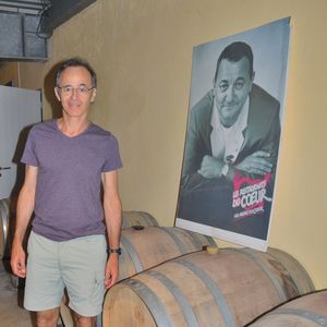 Exclusif - Jean-Jacques Goldman - Vente aux enchères à l'occasion du 20ème anniversaire du spectacle "Les Vendanges du Coeur" à Ouveillan, près de Narbonne (Aude) au profit des "Restos du Coeur" le 20 juillet 2014.