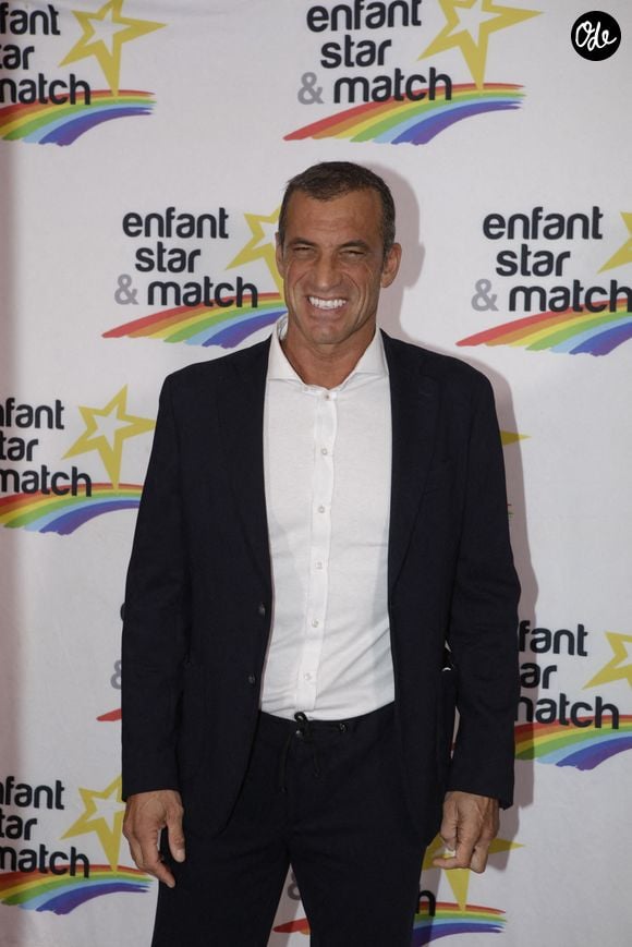 Christophe Pinna lors de la soirée « Gala Enfant Star & Match » à Nice, en France, le 14 novembre 2021. Photo : JLPPA/ABACAPRESS.COM