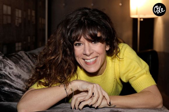 Magali Ripoll posant lors d'une séance photo à Paris, en France, en janvier 2020. Photo : VIM/ABACAPRESS.COM